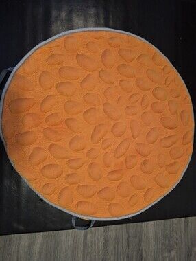 Nook Baby Lilypad Baby Playmat In Orange Non Toxic Breathable